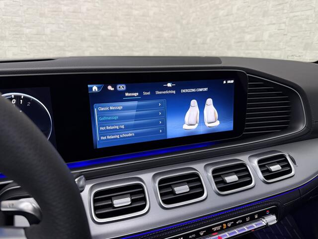 Mercedes-Benz GLE-KLASSE AMG 53 Hybrid 4MATIC+ | Nieuw! | Panorama | Massage | Soft-Close | ACC | 360 Camera | Stoelventilatie | Head-Up | Burmester | Trekhaak | Stoelverwarming V+A | 4-Zone Clima | AMG Drive-Unit | ISO & Warmtewerend Glas | 22 Inch | Keyless-Go | Night-Pakket |