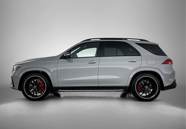 Mercedes-Benz GLE-KLASSE AMG 53 Hybrid 4MATIC+ Night Edition Premium Plus | 22 inch AMG velgen | Trekhaak | Verlichte treeplanken | Winterpakket | Remklauwen in rood | Rijassistentiepakket | Warmtecomfortpakket | AIR BALANCE pakket | Burmester® 3D sound systeem | Multibeam LED |