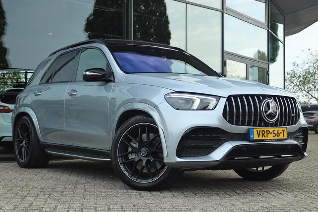 Mercedes-Benz GLE-KLASSE AMG 53 4MATIC+ 435 PK GRIJS KENTEKEN | PANO | 360 CAMERA | BURMESTER | HUD | TREKHAAK | ACC