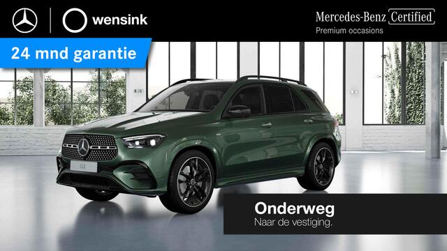 Mercedes-Benz GLE-KLASSE 400 e 4MATIC AMG Line | Manufaktur lak Ireland midgreen | Panoramadak | Trekhaak | Luchtvering | Multibeam | Winter pakket | Burmester |