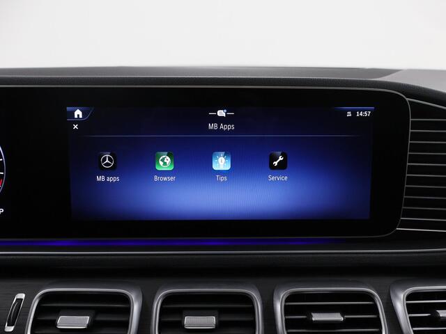 Mercedes-Benz GLE-KLASSE 400 e 4MATIC AMG Line Premium Plus | Night | Panoramadak | Luchtvering | Trekhaak | Burmester | Memory | 360 graden camera | Keyless | Rijassistentiepakket Plus | Leder |