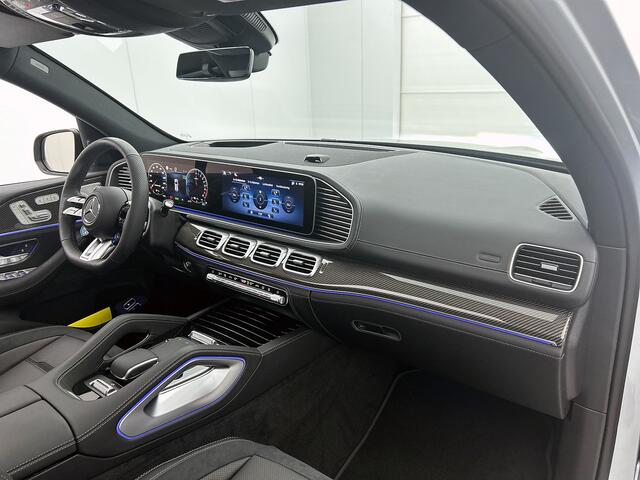 Mercedes-Benz GLE-KLASSE AMG 53 Hybrid 4MATIC+ Night Edition Premium Plus | Remklauwen in rood | Winterpakket | Sierelementen AMG carbon | Trekhaak | Verlichte treeplanken | 22 inch AMG-velgen | MAGIC VISION CONTROL |