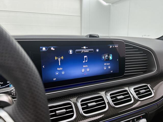 Mercedes-Benz GLE-KLASSE AMG 53 Hybrid 4MATIC+ Night Edition Premium Plus | Remklauwen in rood | Winterpakket | Sierelementen AMG carbon | Trekhaak | Verlichte treeplanken | 22 inch AMG-velgen | MAGIC VISION CONTROL |