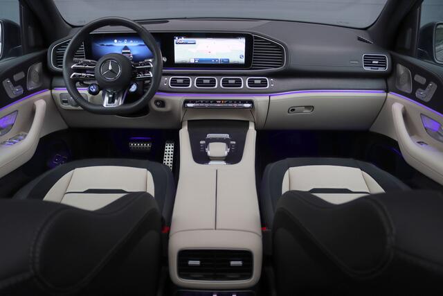 Mercedes-Benz GLE-KLASSE AMG 53 Hybrid 4MATIC+ Premium | Luchtvering | Distronic | Memory | Trekhaak | Stoelventilatie | Verwarmd Stuurwiel | HUD | Burmester | Luchtkwaliteitspakket | Keyless Go | Augmented Reality |