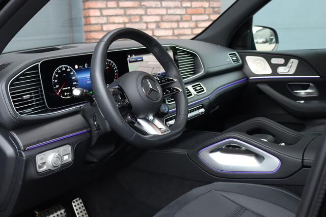 Mercedes-Benz GLE-KLASSE AMG 53 Hybrid Premium 4MATIC+ | Luchtvering | Distronic | Memory | Trekhaak | Stoelventilatie | Verwarmd Stuurwiel | HUD | Burmester | Keyless Go | Augmented Reality |