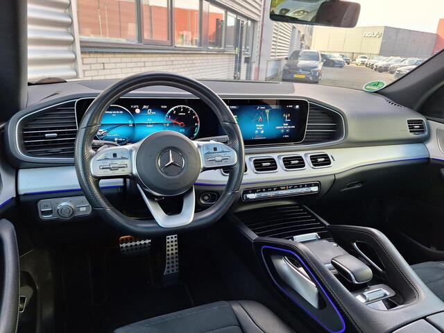 Mercedes-Benz GLE-KLASSE 350 de 4MATIC Premium Plus | Panoramadak | Trekhaak | Night pakket | Rijassistentiepakket | Burmester | AIRMATIC luchtvering | Sfeerverlichting | Stoelverwarming voor + achter | Dodehoekassistentie | Multibeam LED | Treeplanken | Elektrische achterklep