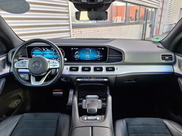 Mercedes-Benz GLE-KLASSE 350 de 4MATIC Premium Plus | Panoramadak | Trekhaak | Night pakket | Rijassistentiepakket | Burmester | AIRMATIC luchtvering | Sfeerverlichting | Stoelverwarming voor + achter | Dodehoekassistentie | Multibeam LED | Treeplanken | Elektrische achterklep