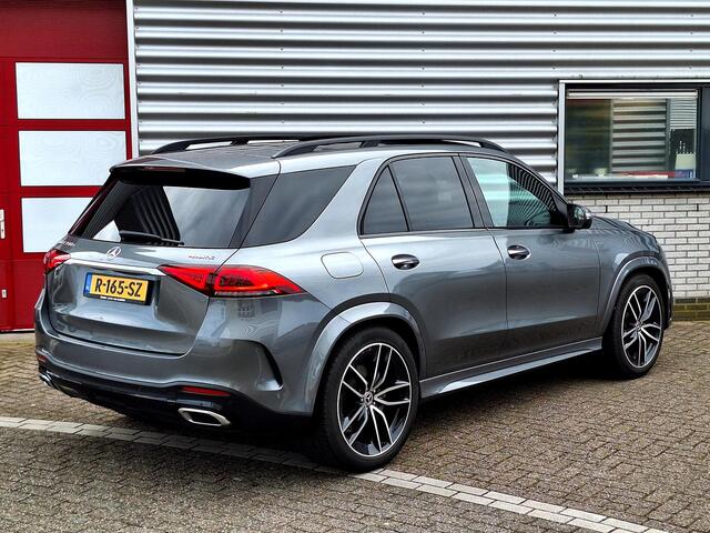 Mercedes-Benz GLE-KLASSE 350 e 4MATIC Premium Plus | Panoramadak | Night pakket | Rijassistentiepakket | AIRMATIC luchtvering | 360° Camera | Stoelverwarming + ventilatie | Sfeerverlichting | Dodehoekassistentie | Keyless-GO | Elektrische achterklep