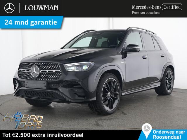 Mercedes-Benz GLE-KLASSE 400 e 4MATIC AMG Plug-In Hybride AMG | Night Pakket | Trekhaak | Airmatic | Panorama Schuif-Kanteldak | 22 Inch AMG Velgen. Inclusief 24 maanden MB Certified garantie voor Europa.