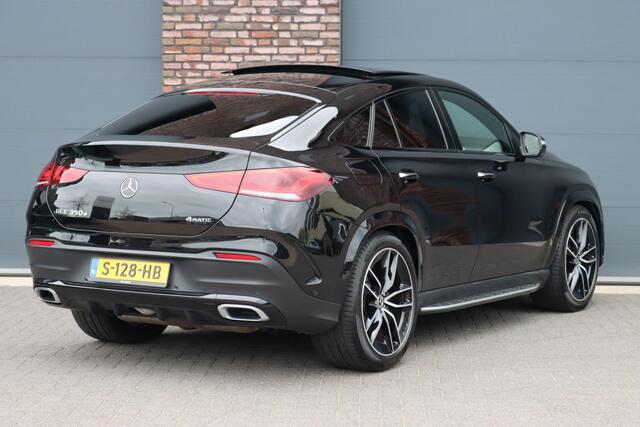Mercedes-Benz GLE-KLASSE Coupé 350 e 4MATIC AMG Line Premium+ | Luchtvering | Exclusief Nappa Leder | Massage | Stoelventilatie | Distronic+ | Burmester | Trekhaak | Soft-Close | Vlakkenverwarming | HUD | Verwarmd Stuurwiel |