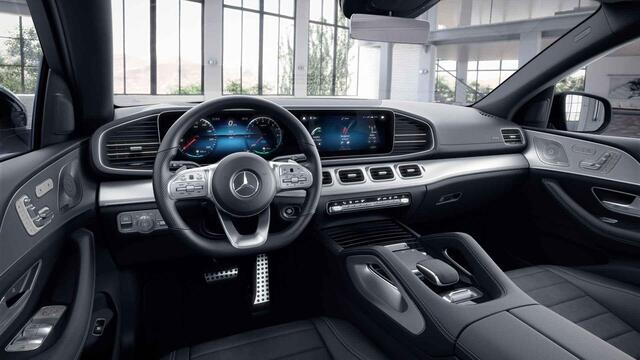 Mercedes-Benz GLE-KLASSE Coupé 350 e 4MATIC Premium Plus | AMG | Night | Treeplanken | Burmester | Trekhaak | 22" lichtmetalen velgen |