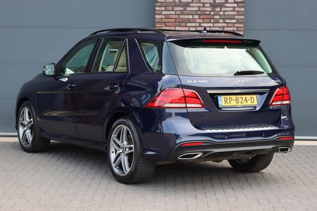 Mercedes-Benz GLE-KLASSE 400 4MATIC AMG Line | Luchtvering | Panoramadak | Trekhaak | Leder | Elek. Stoelen | Surround Camera | Sfeerverlichting | Stoelverwarming | Nightpakket |
