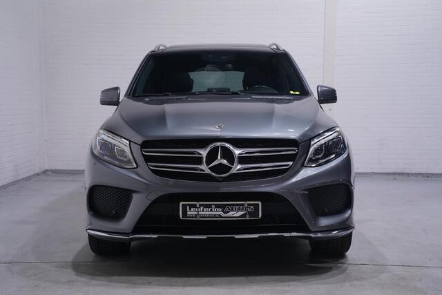 Mercedes-Benz GLE-KLASSE 250 d 4MATIC AMG Sport Edition pano-dak lederen bekleding luchtvering led-verlichting 21"-inch lmv soft-close electrische-achterklep private-glas PDC v+a wegklapbare trekhaak cruise-controle zwarte dakhemel Navigatie dakrails-allu