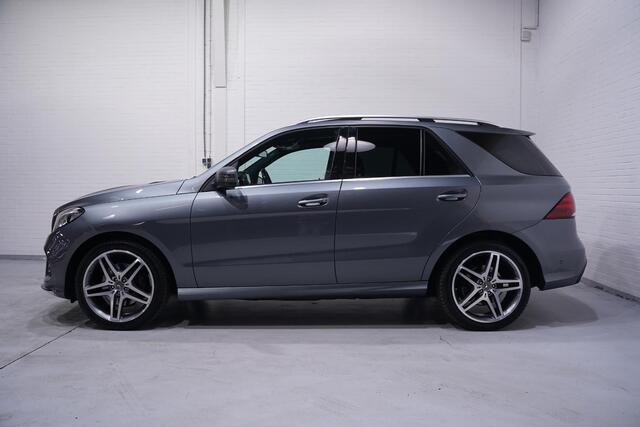 Mercedes-Benz GLE-KLASSE 250 d 4MATIC AMG Sport Edition pano-dak lederen bekleding luchtvering led-verlichting 21"-inch lmv soft-close electrische-achterklep private-glas PDC v+a wegklapbare trekhaak cruise-controle zwarte dakhemel Navigatie dakrails-allu