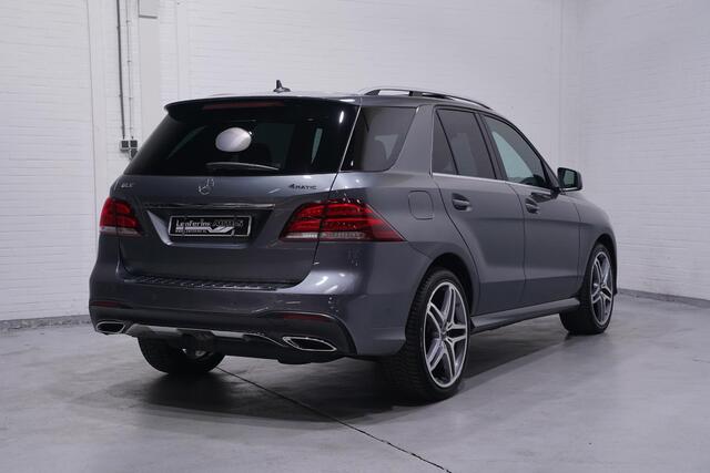 Mercedes-Benz GLE-KLASSE 250 d 4MATIC AMG Sport Edition pano-dak lederen bekleding luchtvering led-verlichting 21"-inch lmv soft-close electrische-achterklep private-glas PDC v+a wegklapbare trekhaak cruise-controle zwarte dakhemel Navigatie dakrails-allu