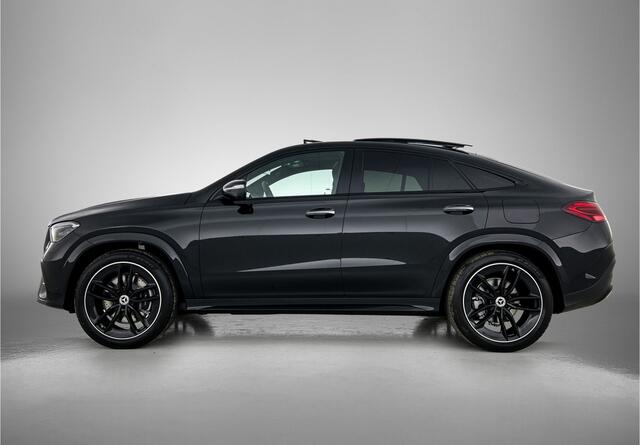 Mercedes-Benz GLE-KLASSE Coupé 400 e 4MATIC Sport Edition Premium Plus | Winterpakket | Nightpakket | Trekhaak | Rijassistentiepakket | Panoramaschuifdak | Burmester Sound systeem | 22 inch AMG-velgen | 360°-camera | Stoelventilatie voor |