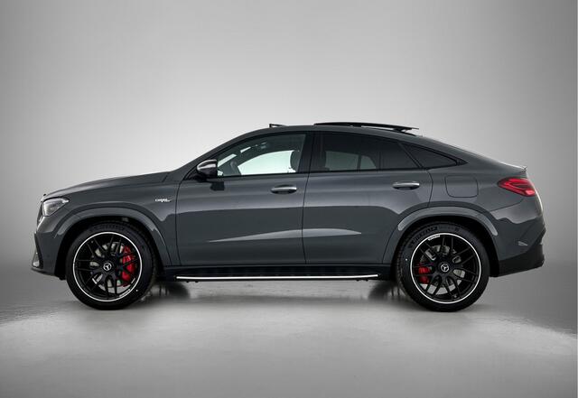 Mercedes-Benz GLE-KLASSE Coupé AMG 53 Hybrid 4MATIC+ Night Edition Premium Plus | Winterpakket | Remklauwen in rood | Sierelementen AMG carbon | MAGIC VISION CONTROL | Stoelverwarming | Trekhaak | Dashcam | 22 inch kruisspaaks AMG-velgen | AMG tankdop in chroom | Panoramaschuifda