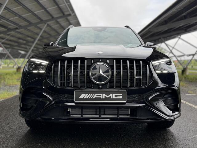 Mercedes-Benz GLE-KLASSE AMG 53 Hybrid 4MATIC+ Night Edition Premium Plus | Panoramdak | Trekhaak | Massagestoelen | Carbon interieur | Rijassistentiepakket | Stoelverwarming/ventilatie |