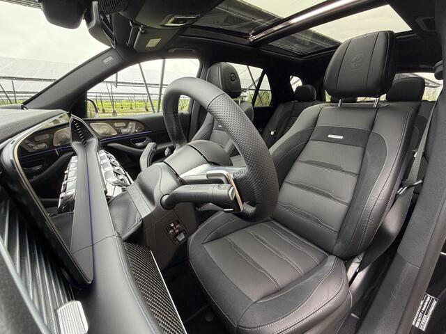 Mercedes-Benz GLE-KLASSE AMG 53 Hybrid 4MATIC+ Night Edition Premium Plus | Panoramdak | Trekhaak | Massagestoelen | Carbon interieur | Rijassistentiepakket | Stoelverwarming/ventilatie |