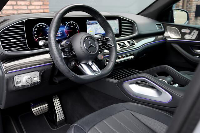 Mercedes-Benz GLE-KLASSE Coupé AMG 63 S 4MATIC+ | Facelift | Airmatic | Distronic+ | Akra | AMG Drivers Package | Softclose | Burmester | Massage | Stoelventilatie | HUD | Trekhaak | Verwarmd Stuurwiel |