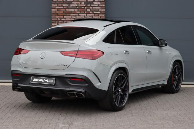 Mercedes-Benz GLE-KLASSE Coupé AMG 63 S 4MATIC+ | Facelift | Airmatic | Distronic+ | Akra | AMG Drivers Package | Softclose | Burmester | Massage | Stoelventilatie | HUD | Trekhaak | Verwarmd Stuurwiel |