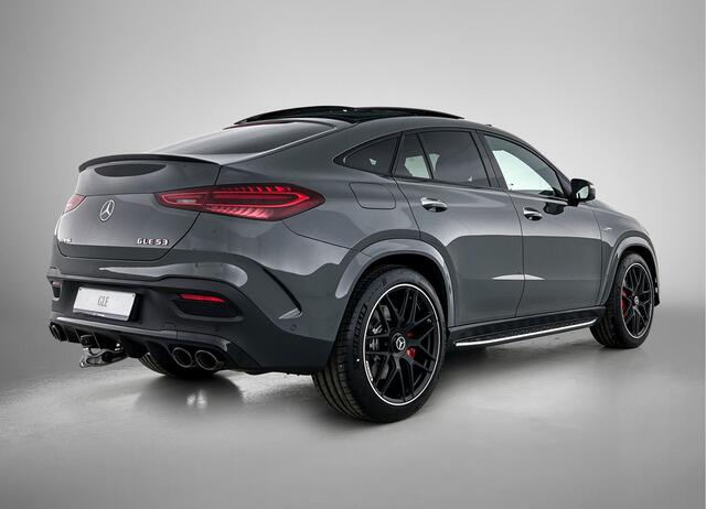 Mercedes-Benz GLE-KLASSE Coupe AMG 53 Hybrid 4MATIC+ Night Edition Premium Plus | Winterpakket | Remklauwen in rood | Sierelementen AMG carbon | MAGIC VISION CONTROL | Trekhaak | Dashcam | 22 inch kruisspaaks AMG-velgen | AMG tankdop in chroom | Panoramaschuifdak | 360° camera |