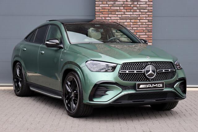 Mercedes-Benz GLE-KLASSE Coupé 400 e 4MATIC AMG Line | Manufaktur | Luchtvering | Distronic | Stoelventilatie | Verwarmd Stuurwie | Massage | Burmester | HUD | Trekhaak | Multibeam LED |
