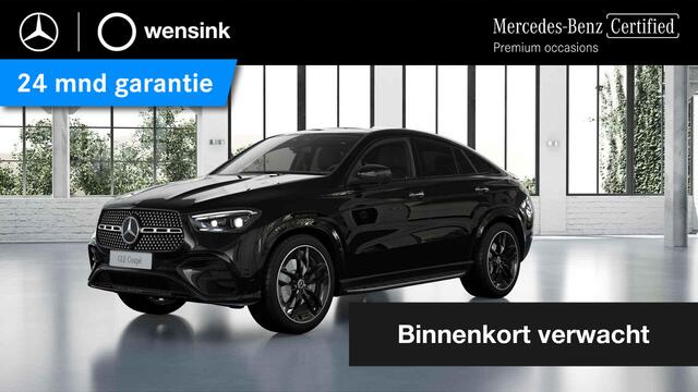 Mercedes-Benz GLE-KLASSE Coupé 350 de 4MATIC AMG Line Premium Plus | Luchtvering | Night | Panoramadak | Trekhaak | Burmester | Headup | Treeplanken | Zwart leer |