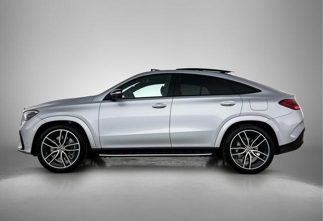 Mercedes-Benz GLE-KLASSE Coupé 400 e 4MATIC Sport Edition Premium Plus | Nightpakket | Trekhaak | Verlichte treeplanken | Panoramaschuifdak | 360° camera | Sierdelen openporig eikenhout antraciet | 22 inch vijf-dubbelspaaks AMG-velgen |