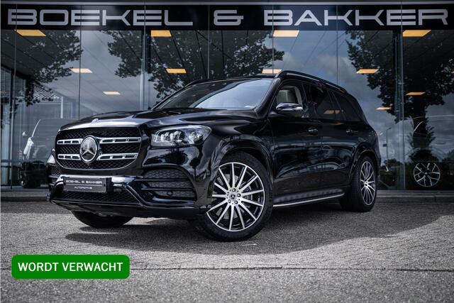 Mercedes-Benz GLS-KLASSE 450 4MATIC AMG Line ** Panodak ** Airmatic ** Distronic ** Burmester HUD ** Ventilatie ** 7-zits