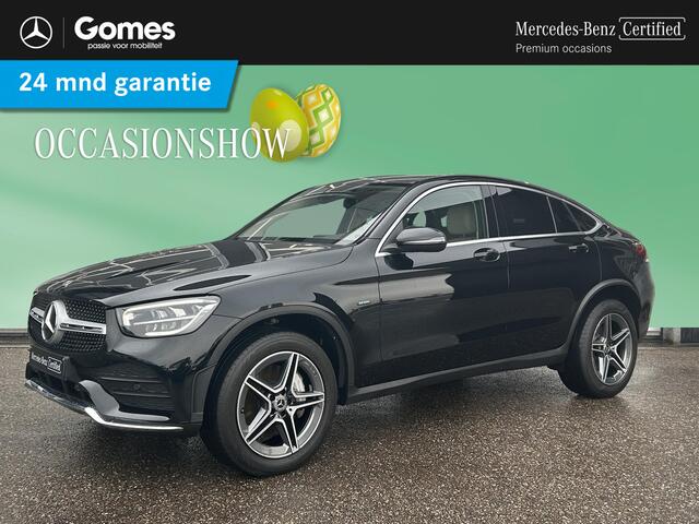 Mercedes-Benz Glc Coupé 300e 4MATIC AMG | Beige Leder | Trekhaak | Burmester Sound | DAB Tuner | LED verlichting | Stoelverwarming | Digitaal dashboard display