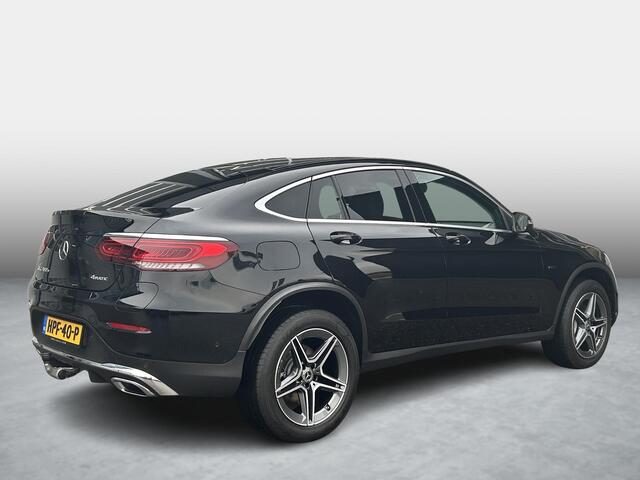 Mercedes-Benz Glc Coupé 300e 4MATIC AMG | Beige Leder | Trekhaak | Burmester Sound | DAB Tuner | LED verlichting | Stoelverwarming | Digitaal dashboard display