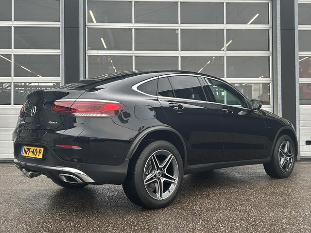 Mercedes-Benz Glc Coupé 300e 4MATIC AMG | Beige Leder | Trekhaak | Burmester Sound | DAB Tuner | LED verlichting | Stoelverwarming | Digitaal dashboard display