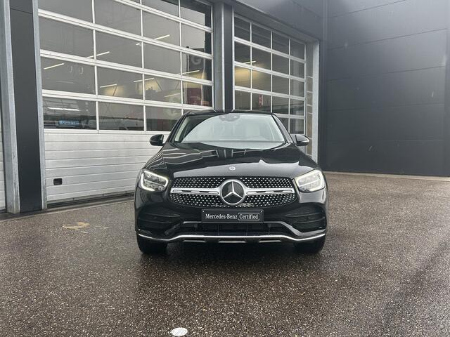 Mercedes-Benz Glc Coupé 300e 4MATIC AMG | Beige Leder | Trekhaak | Burmester Sound | DAB Tuner | LED verlichting | Stoelverwarming | Digitaal dashboard display