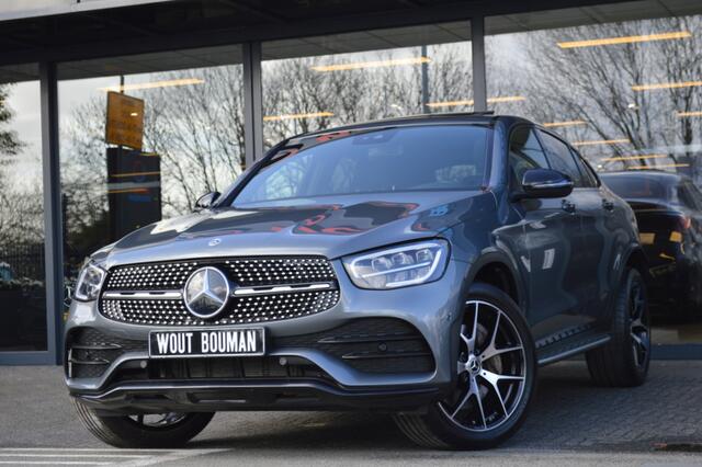 Mercedes-Benz Glc Coupé 300e 4MATIC AMG Led Leder Schuifdak Memory Virtual Camera Trekh Pdc