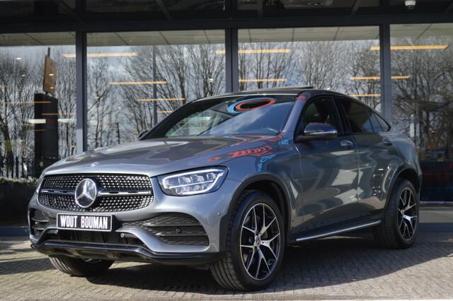Mercedes-Benz Glc Coupé 300e 4MATIC AMG Led Leder Schuifdak Memory Virtual Camera Trekh Pdc