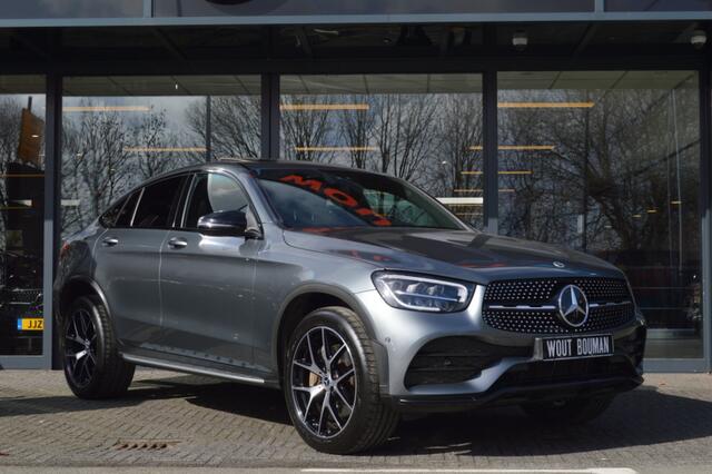 Mercedes-Benz Glc Coupé 300e 4MATIC AMG Led Leder Schuifdak Memory Virtual Camera Trekh Pdc