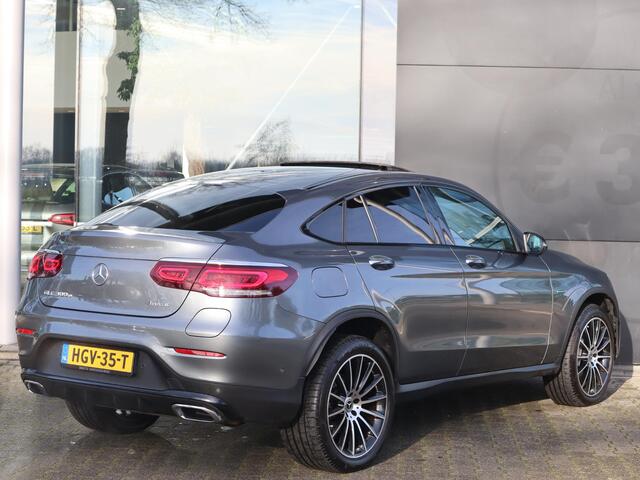 Mercedes-Benz Glc Coupé 300e 4MATIC AMG line | Schuifdak | LED Koplampen | Burmester | Camera | LED | Automaat