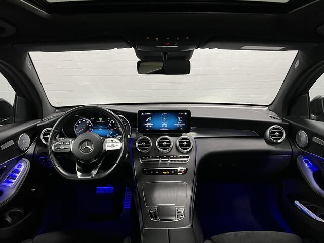 Mercedes-Benz Glc Coupé 300 4MATIC AMG Open dak | Burmester | Sfeerverlichting | Stuur-/stoelverwarming | Achteruitrij camera | Carplay