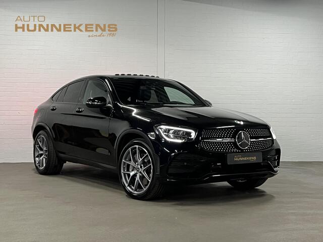 Mercedes-Benz Glc Coupé 300 4MATIC AMG Open dak | Burmester | Sfeerverlichting | Stuur-/stoelverwarming | Achteruitrij camera | Carplay