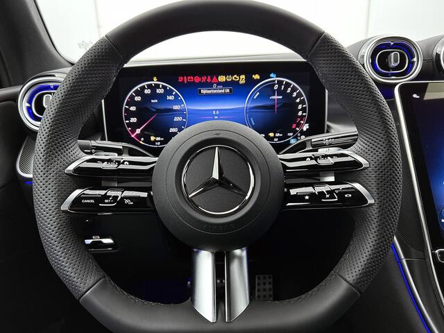 Mercedes-Benz Glc Coupé 300e 4MATIC Business Solution AMG | Advanced plus | Nightpakket | Trekhaak | Smartphone-integratie | Sierdelen ruitlook zilvergrijs | Sfeerverlichting |