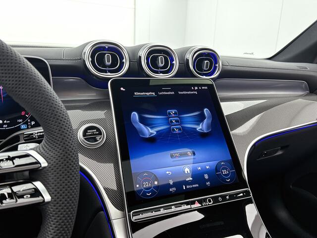 Mercedes-Benz Glc Coupé 300 e 4MATIC Sport Edition | Premium | Nightpakket | Trekhaak | Panoramaschuifdak | Stoelverwarming | Smartphone-integratie | Sfeerverlichting |