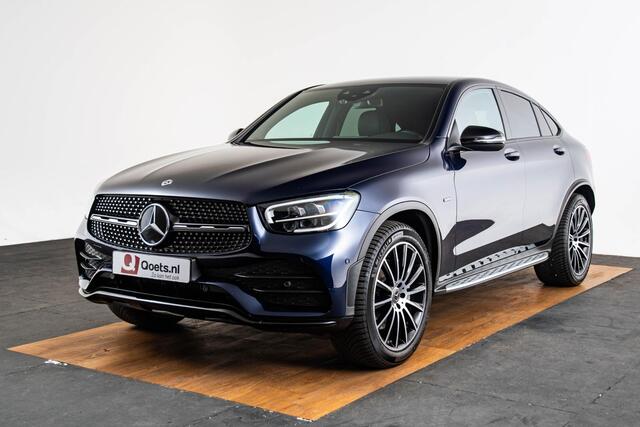 Mercedes-Benz Glc Coupé 300e 4MATIC Coupe AMG Line interieur/exterieur - Nightpakket -AIR BODY CONTROL - Treeplanken - Stoelverwarming voor - Sfeerverlichting - Spiegelpakket - Getinte ruiten -