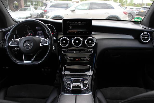 Mercedes-Benz Glc Coupé 250 d 4MATIC Edition 1 / Trekhaak / Schuifdak / 360Camera / Head-up / Burmester / Keyless / 19'' / Leder&Alcantara / Dodehoek / Stoelverwarming / DAB / Cruise Control