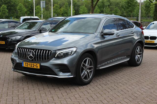 Mercedes-Benz Glc Coupé 250 d 4MATIC Edition 1 / Trekhaak / Schuifdak / 360Camera / Head-up / Burmester / Keyless / 19'' / Leder&Alcantara / Dodehoek / Stoelverwarming / DAB / Cruise Control