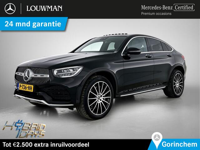 Mercedes-Benz Glc Coupé 300 e 4MATIC Business Solution AMG AMG Styling | Schuifdak | Treeplanken | Trekhaak | Inclusief 24 maanden Mercedes-Benz Certified garantie voor Europa.