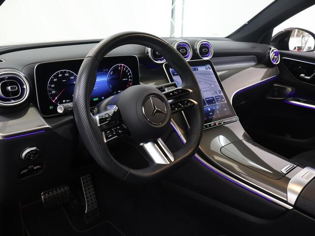 Mercedes-Benz Glc Coupé 300e 4MATIC AMG Line | Night | Panoramadak | Treeplanken | Trekhaak | 20" lichtmetalen velgen | Memory |