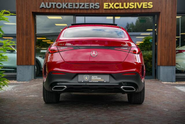Mercedes-Benz Glc Coupé 400e 4MATIC AMG Line Schuifdak Ambient Trekhaak Leer 360 Camera Memory ACC