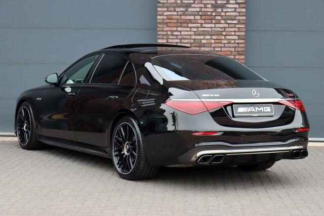 Mercedes-Benz S-KLASSE AMG 63 S E Performance Aut9 | 802pk | Achterasbesturing | Carbon | Distronic+ | HUD | Chauffeurspakket | Entertainmentpakket Achter | Stoelventilatie V+A | Vlakkenverwarming | Zonweringspakket |