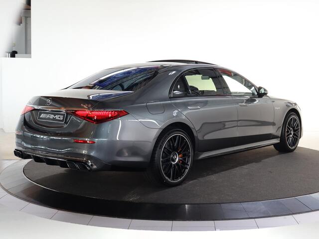 Mercedes-Benz S-KLASSE AMG 63S E Performance | Business Class Pakket | AMG Driver's Package | Keramisch remsysteem | AMG Carbon Exterieur | AIRMATIC | Burmester 4D | Panoramaschuifdak | High-End Rear Seat Entertainment systeem |